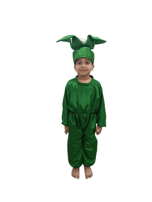 BookMyCostume Cauliflower Phool Gobhi Vegetable Kids Fancy Dress Costume